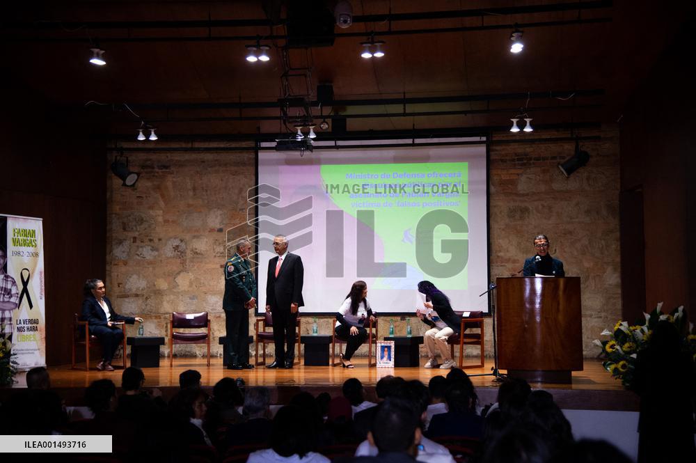 Colombian Defense Minister Apologizes Publicly for Fabian Vargas False Positive