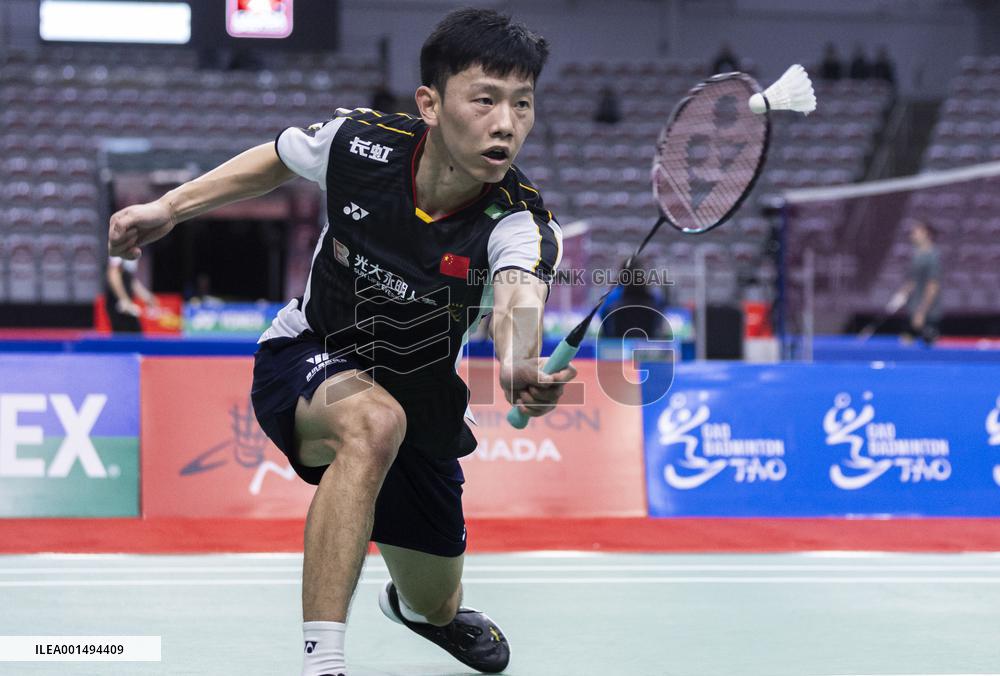 (SP)CANADA-CALGARY-BADMINTON-CANADA OPEN-MEN'S SINGLES-QUALIFICATION