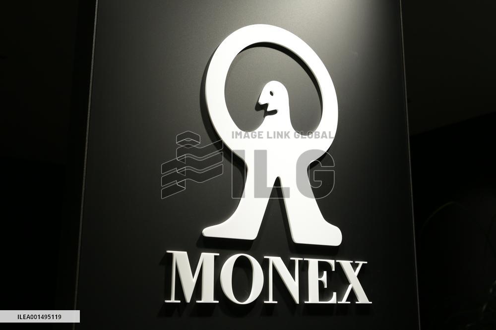 Monex signage and logo