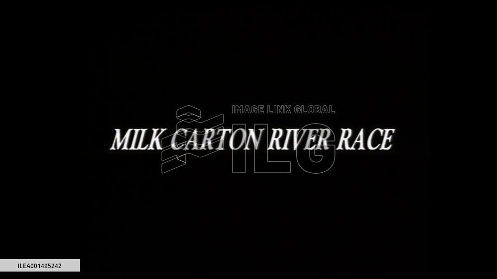 MILK CARTON RIVER RACE