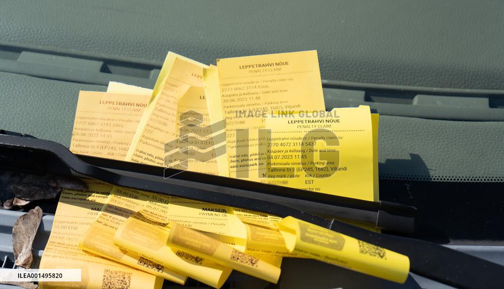 Parking fines