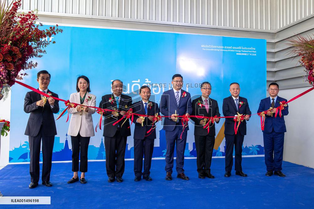 THAILAND-CHONBURI-CHINESE BATTERY MAKER-CEREMONY