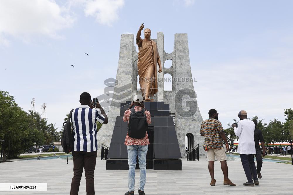 GHANA-ACCRA-KWAME NKRUMAH-MEMORIAL PARK-REOPENING