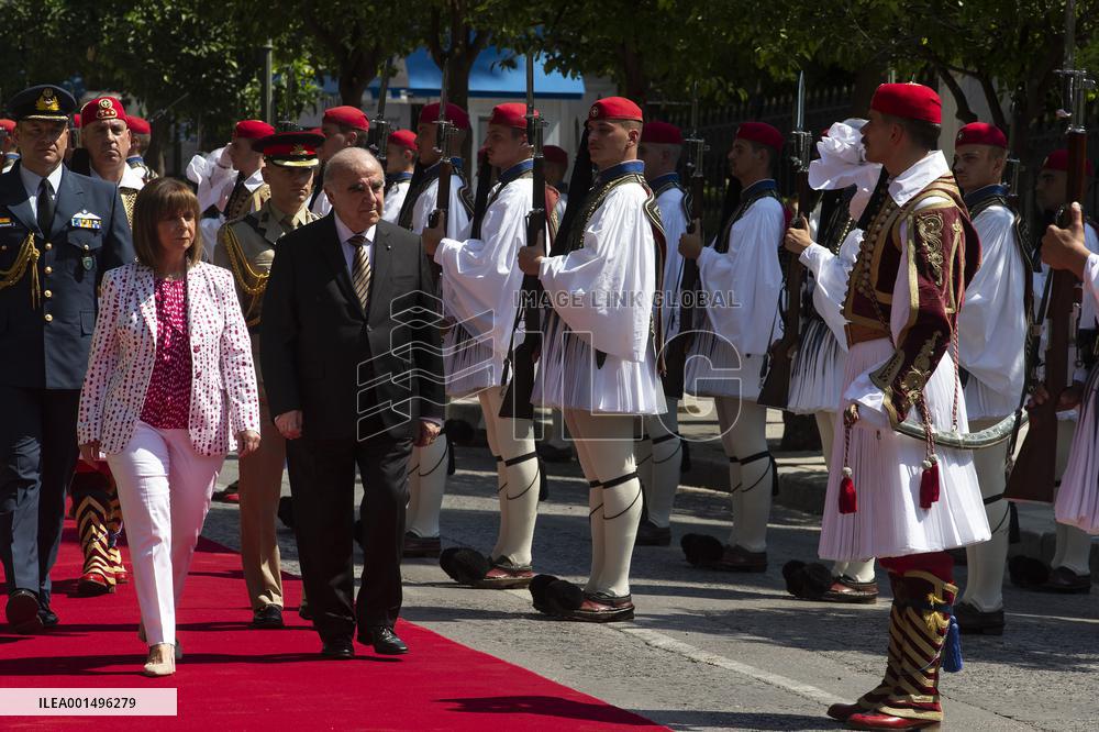 GREECE-ATHENS-MALTA-PRESIDENT-VISIT