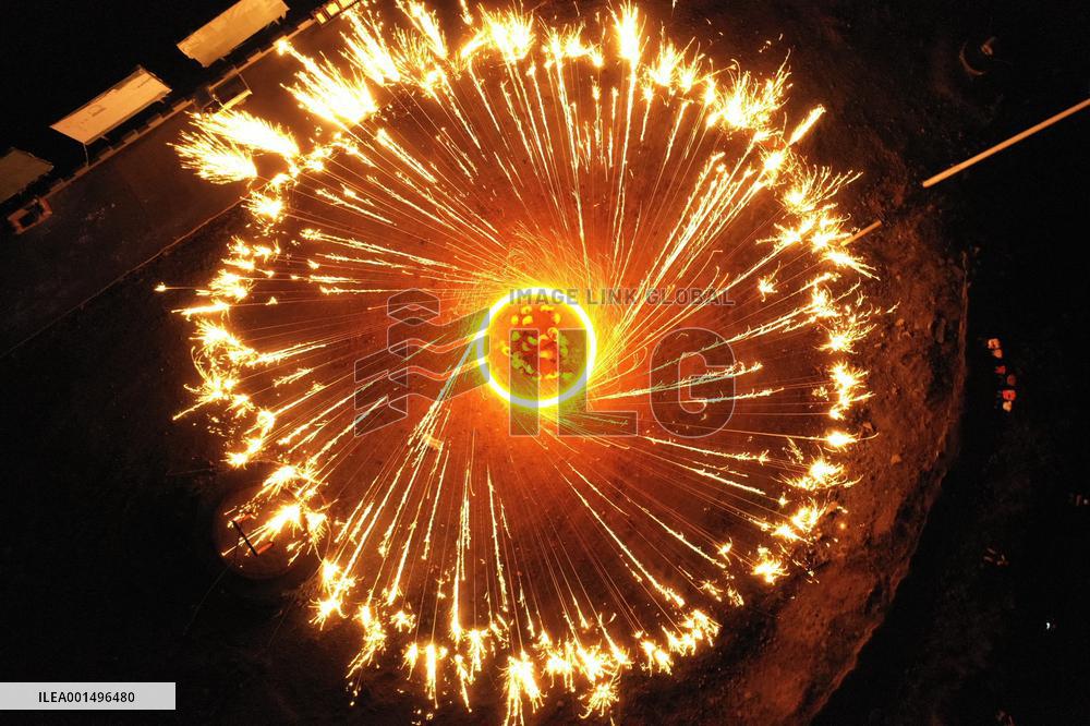 CHINA-HEBEI-LUANPING-IRON SPARKS (CN)