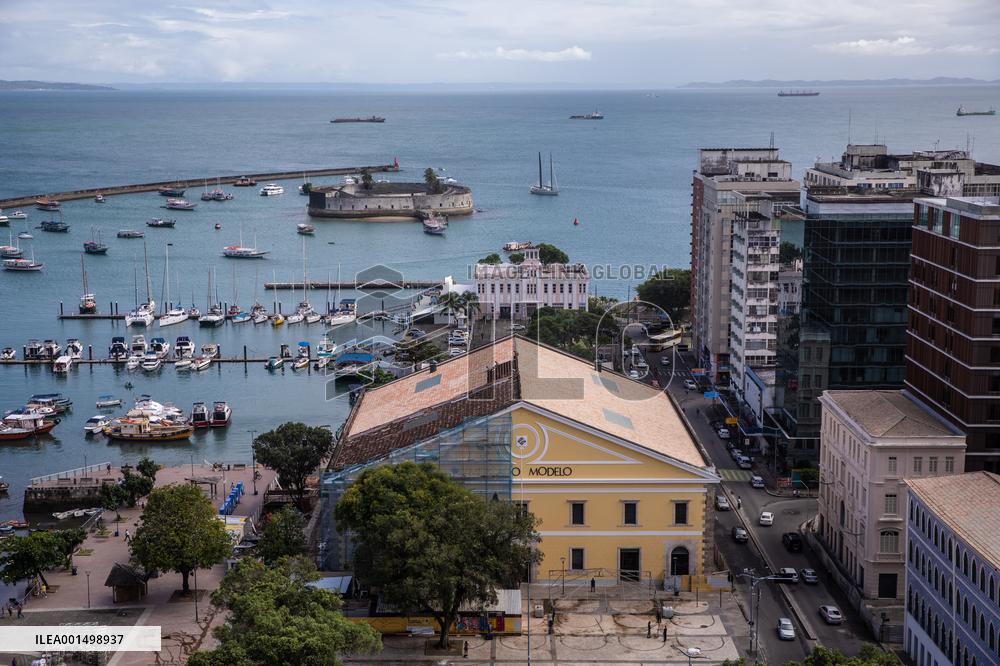 BRAZIL-BAHIA-SALVADOR-CITY VIEW