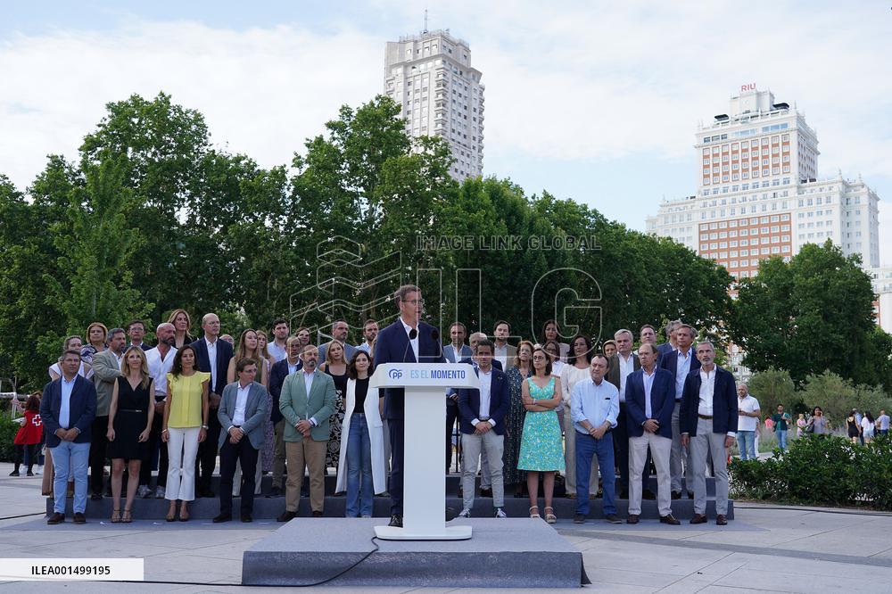 Spanish Elections - Popular Party Candidacies Presentation