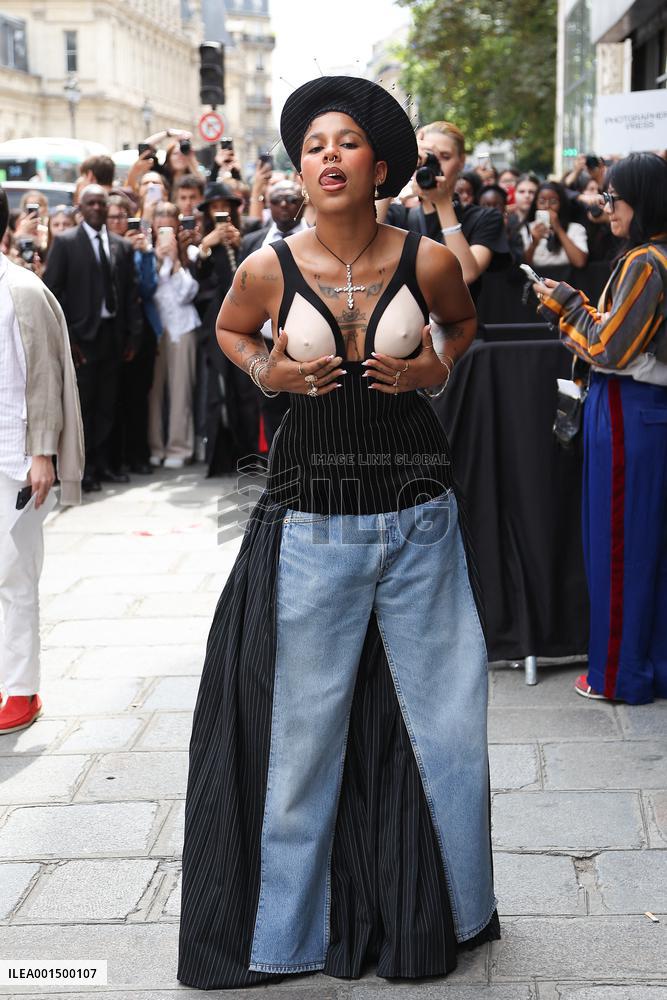 PFW - Jean Paul Gaultier Haute Couture Spring Summer 2023 - Arrivals NB