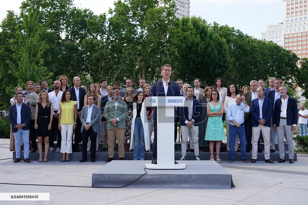 Spanish Elections - Popular Party Candidacies Presentation