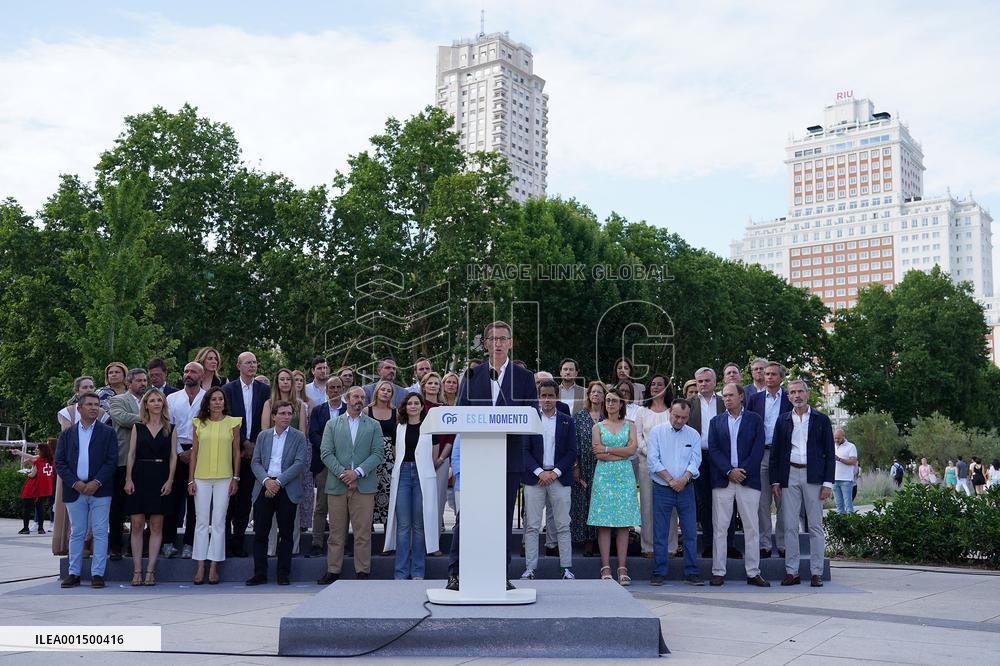 Spanish Elections - Popular Party Candidacies Presentation