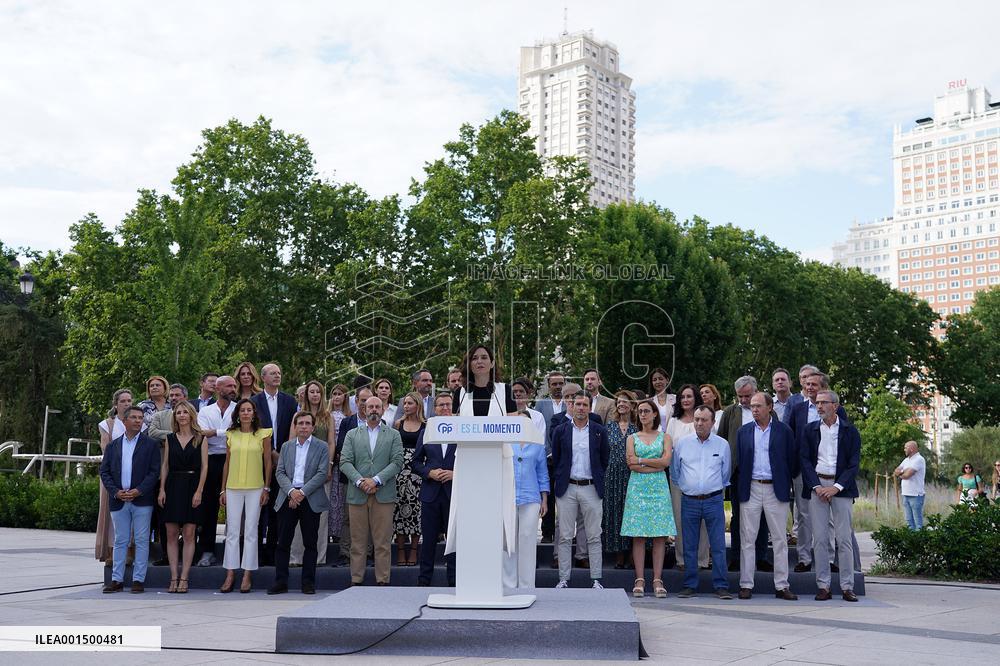 Spanish Elections - Popular Party Candidacies Presentation