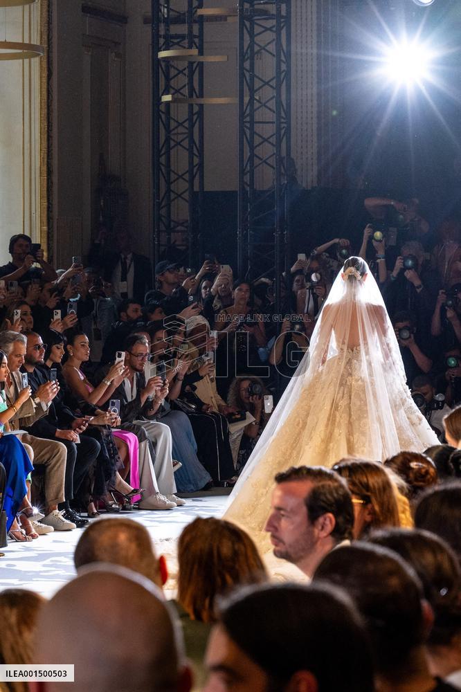 PFW - Saad Lamjarred Attends Zuhair Murad Show