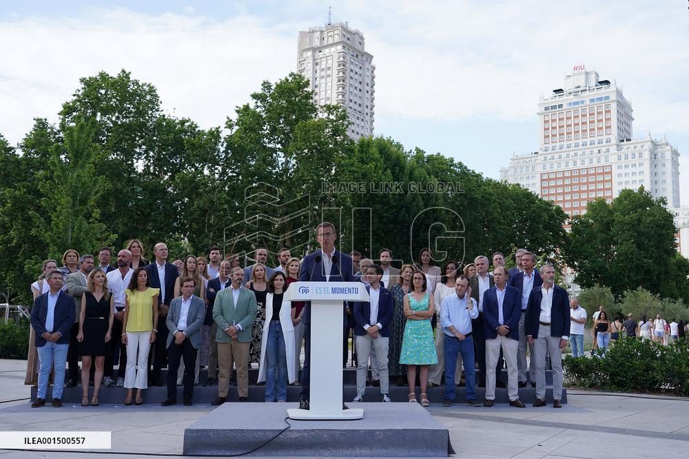 Spanish Elections - Popular Party Candidacies Presentation