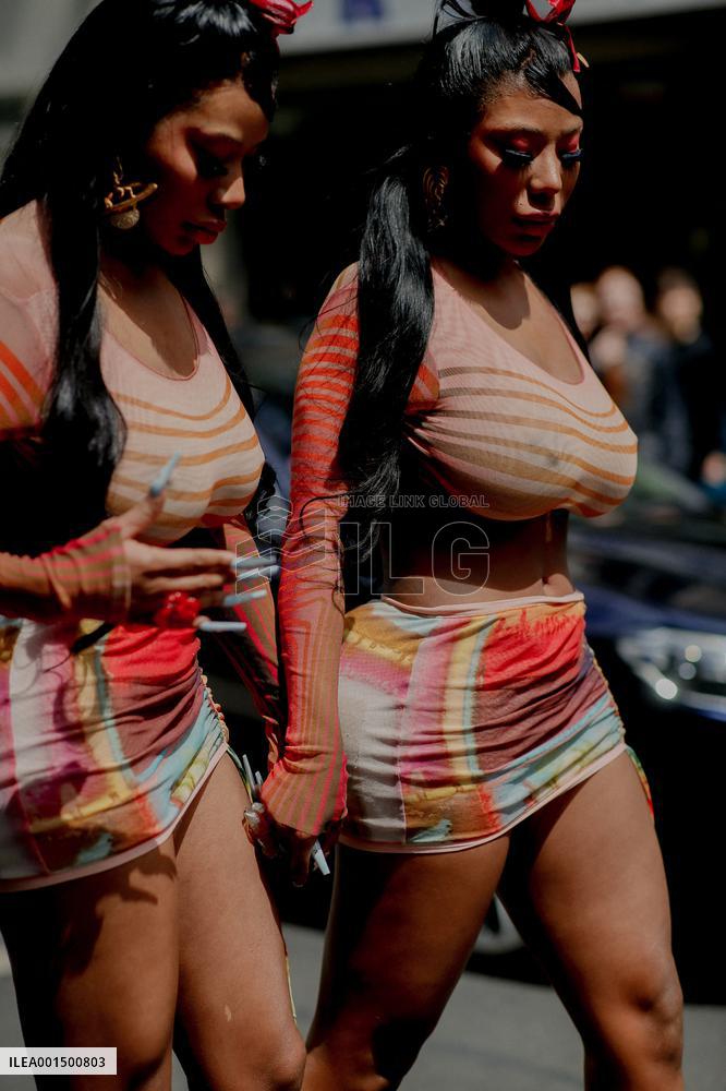 PFW - Jean-Paul Gaultier Arrivals