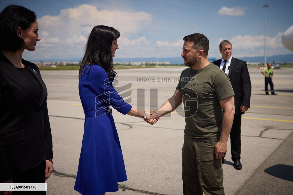 Zelensky Visits Bulgaria