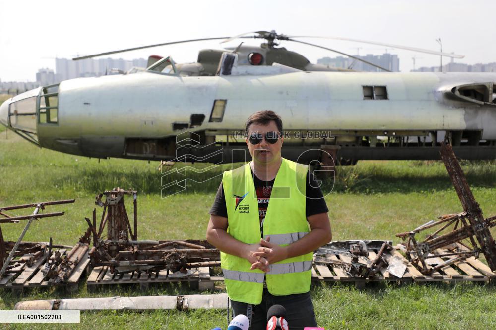 Remains of eight British planes from World War II found near Kyiv
