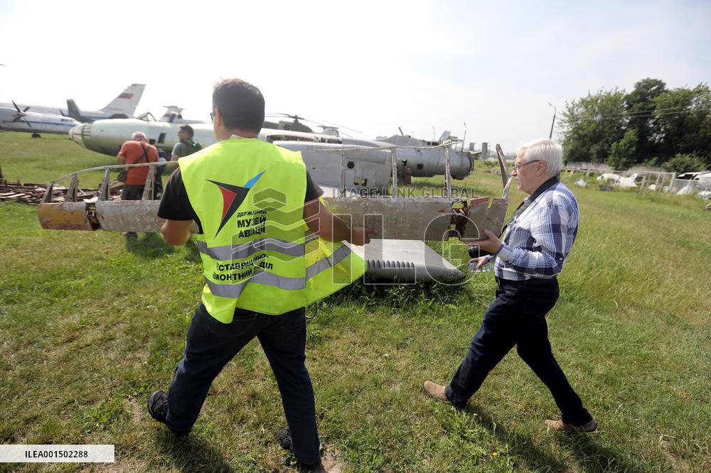 Remains of eight British planes from World War II found near Kyiv