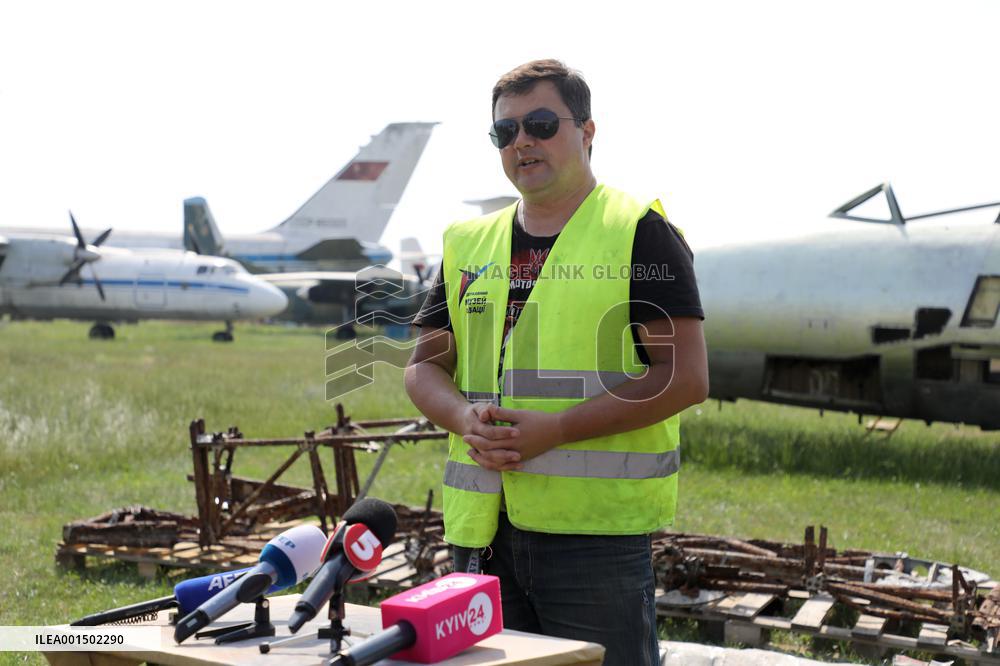 Remains of eight British planes from World War II found near Kyiv