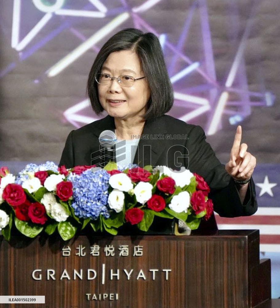 Taiwan leader Tsai