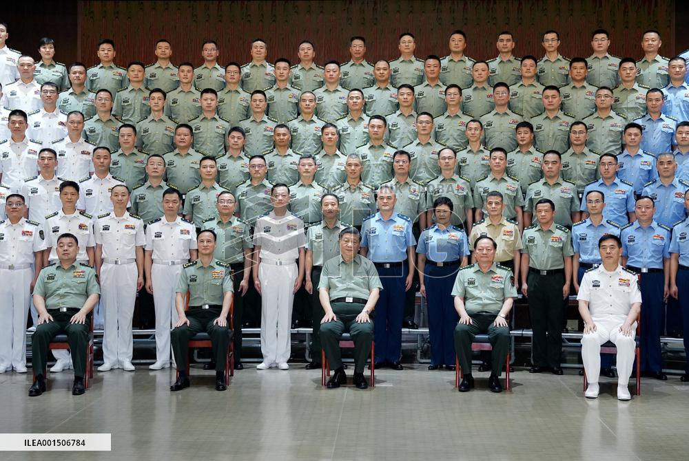 CHINA-XI JINPING-PLA-EASTERN THEATER COMMAND-INSPECTION (CN)