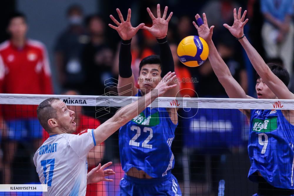 (SP)THE PHILIPPINES-PASAY CITY-VOLLEYBALL-NATIONS LEAGUE-MEN-CHN VS SLO