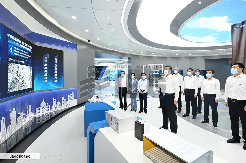 CHINA-JIANGSU-NANJING-XI JINPING-INSPECTION (CN)