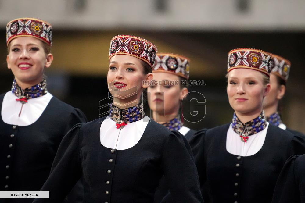 LATVIA-RIGA-SONG AND DANCE FESTIVAL
