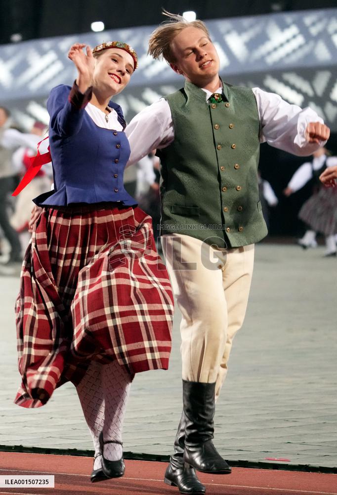 LATVIA-RIGA-SONG AND DANCE FESTIVAL