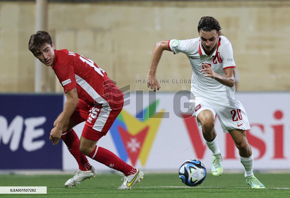 (SP)MALTA-TA'QALI-FOOTBALL-UEFA UNDER-19 EURO FINAL TOURNAMENT-POLAND VS MALTA