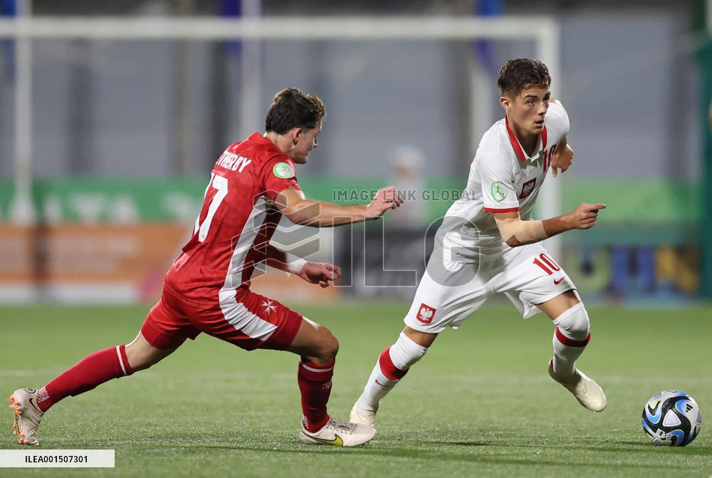 (SP)MALTA-TA'QALI-FOOTBALL-UEFA UNDER-19 EURO FINAL TOURNAMENT-POLAND VS MALTA