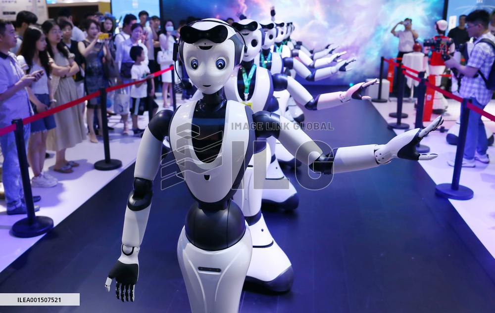 Human-like Intelligent Service Robo at The 2023 WAIC in Shanghai