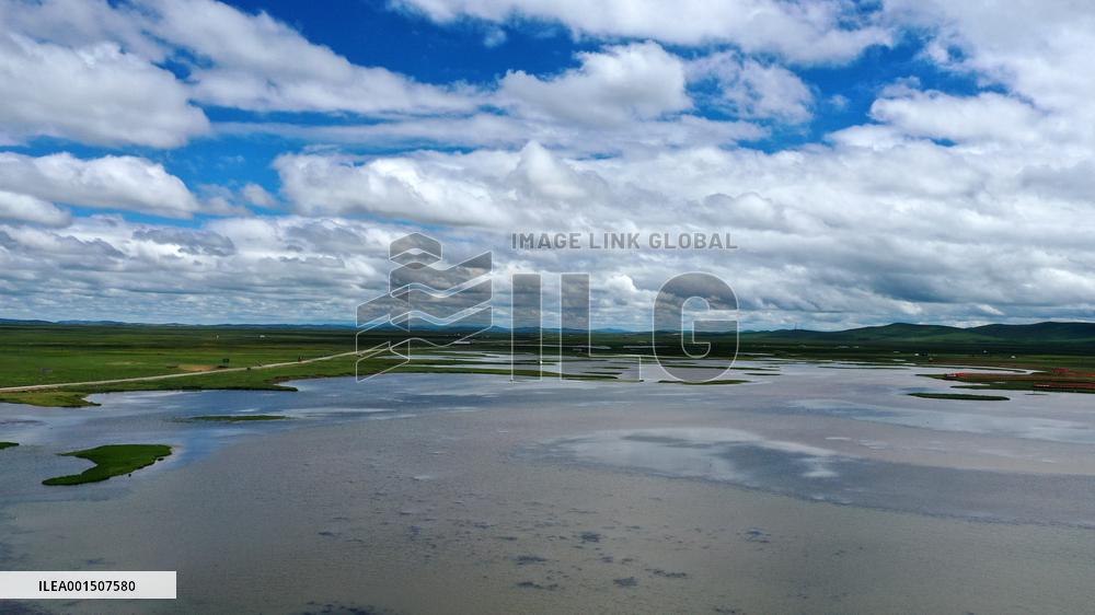 CHINA-GANSU-MAQU WETLANDS-SCENERY (CN)