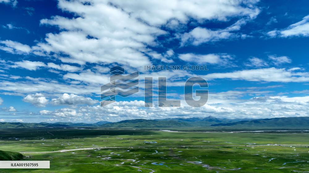 CHINA-GANSU-MAQU WETLANDS-SCENERY (CN)