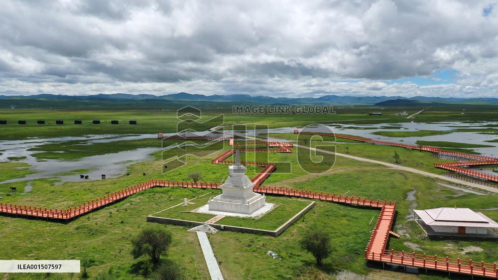 CHINA-GANSU-MAQU WETLANDS-SCENERY (CN)