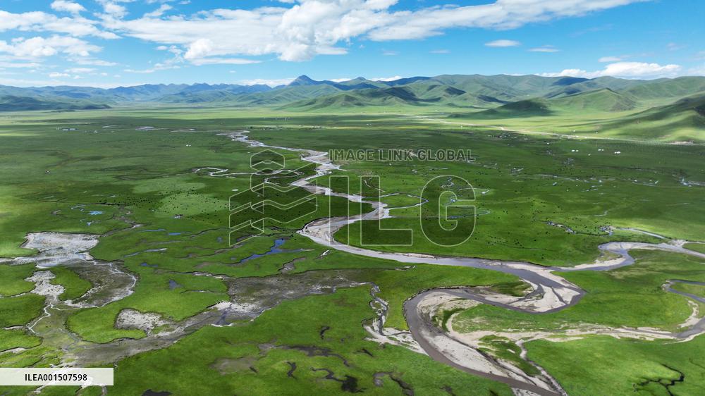 CHINA-GANSU-MAQU WETLANDS-SCENERY (CN)