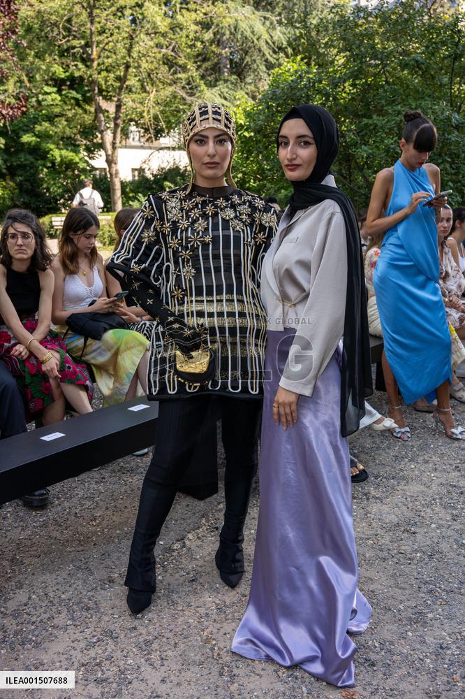 PFW - Maison Sara Chraibi Front Row