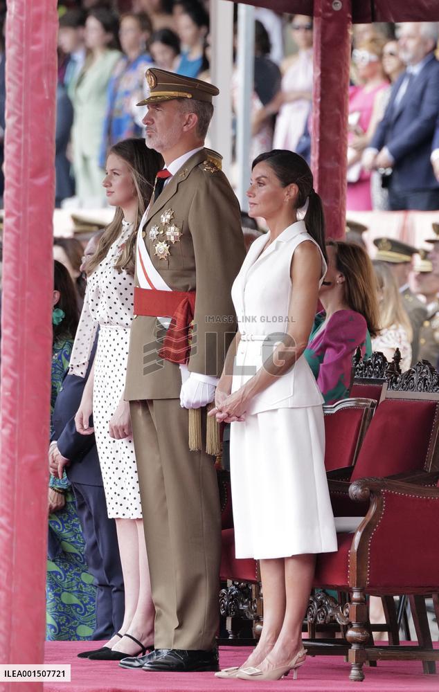 Royal Military Ceremony - Zaragoza
