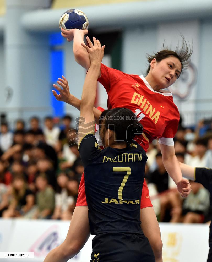 (SP)CHINA-HONG KONG-HANDBALL-ASIAN WOMEN'S JUNIOR CHAMPIONSHIP (CN)