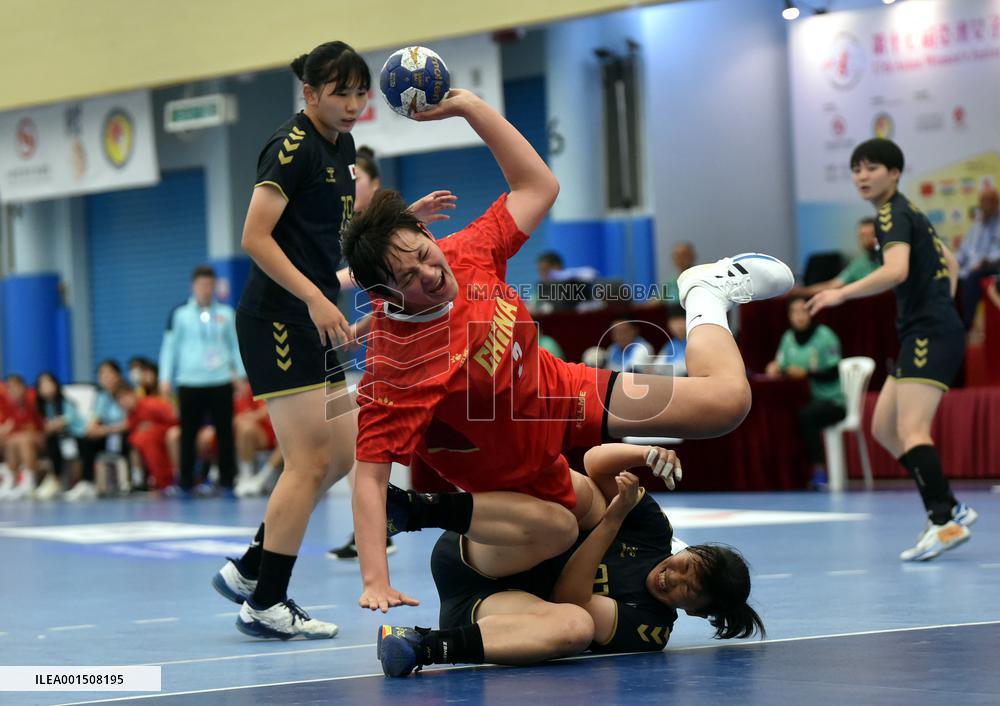 (SP)CHINA-HONG KONG-HANDBALL-ASIAN WOMEN'S JUNIOR CHAMPIONSHIP (CN)