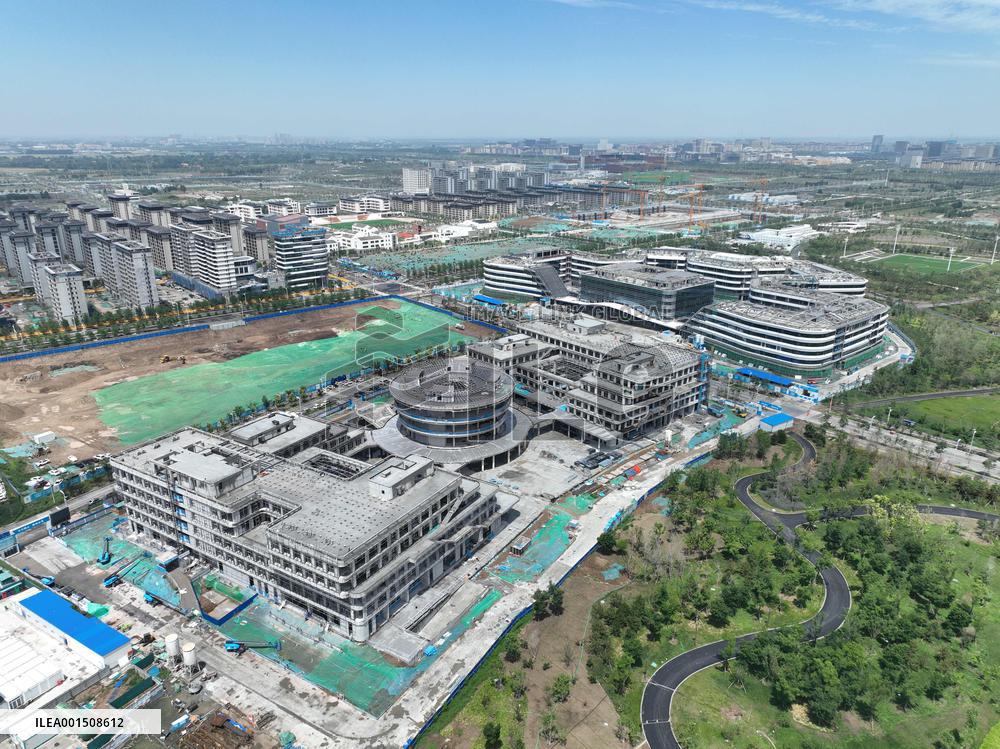 CHINA-HEBEI-XIONG'AN-KEY PROJECTS-AERIAL VIEW (CN)