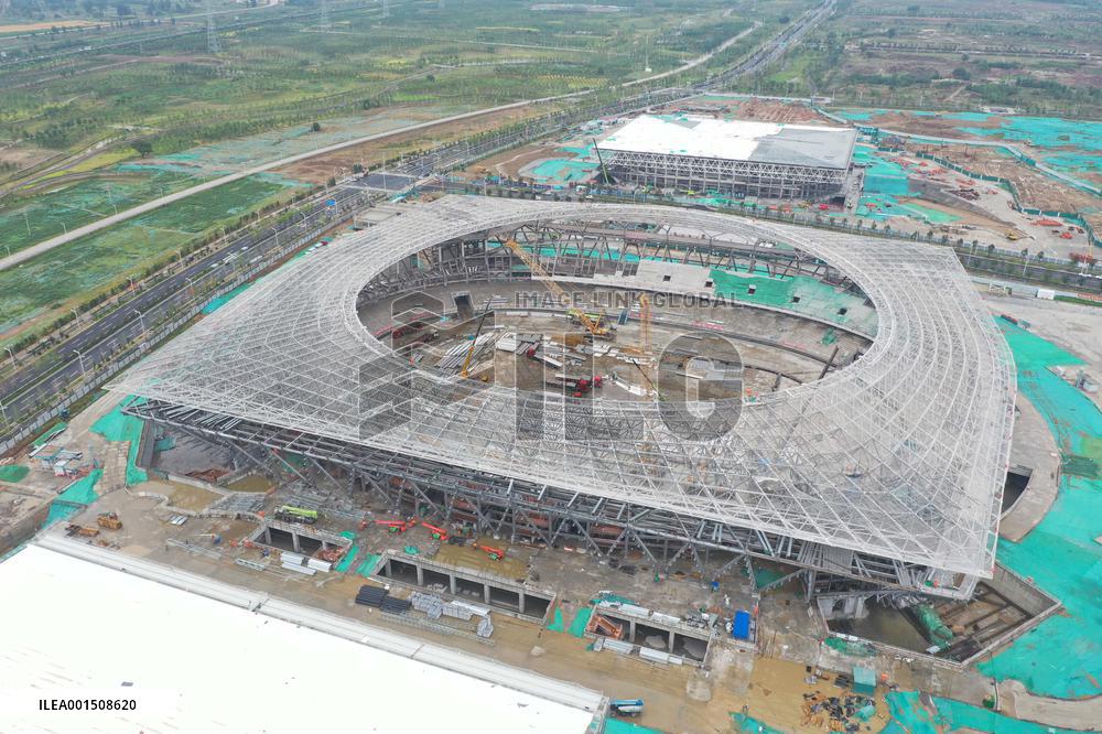 CHINA-HEBEI-XIONG'AN-KEY PROJECTS-AERIAL VIEW (CN)
