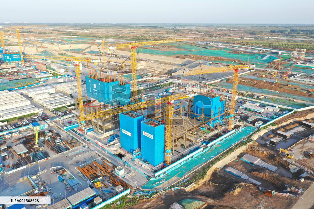 CHINA-HEBEI-XIONG'AN-KEY PROJECTS-AERIAL VIEW (CN)