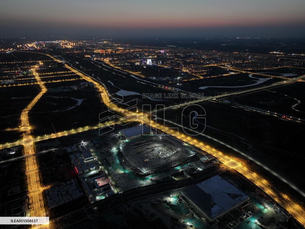 CHINA-HEBEI-XIONG'AN-KEY PROJECTS-AERIAL VIEW (CN)