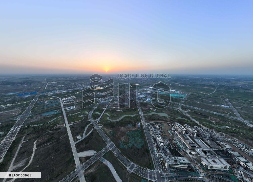 CHINA-HEBEI-XIONG'AN-KEY PROJECTS-AERIAL VIEW (CN)
