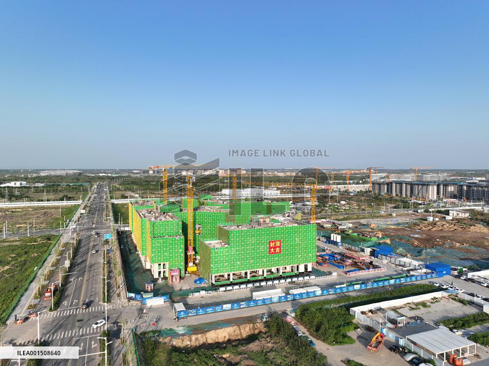 CHINA-HEBEI-XIONG'AN-KEY PROJECTS-AERIAL VIEW (CN)