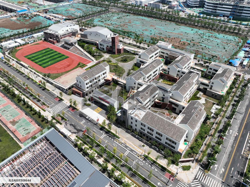 CHINA-HEBEI-XIONG'AN-KEY PROJECTS-AERIAL VIEW (CN)