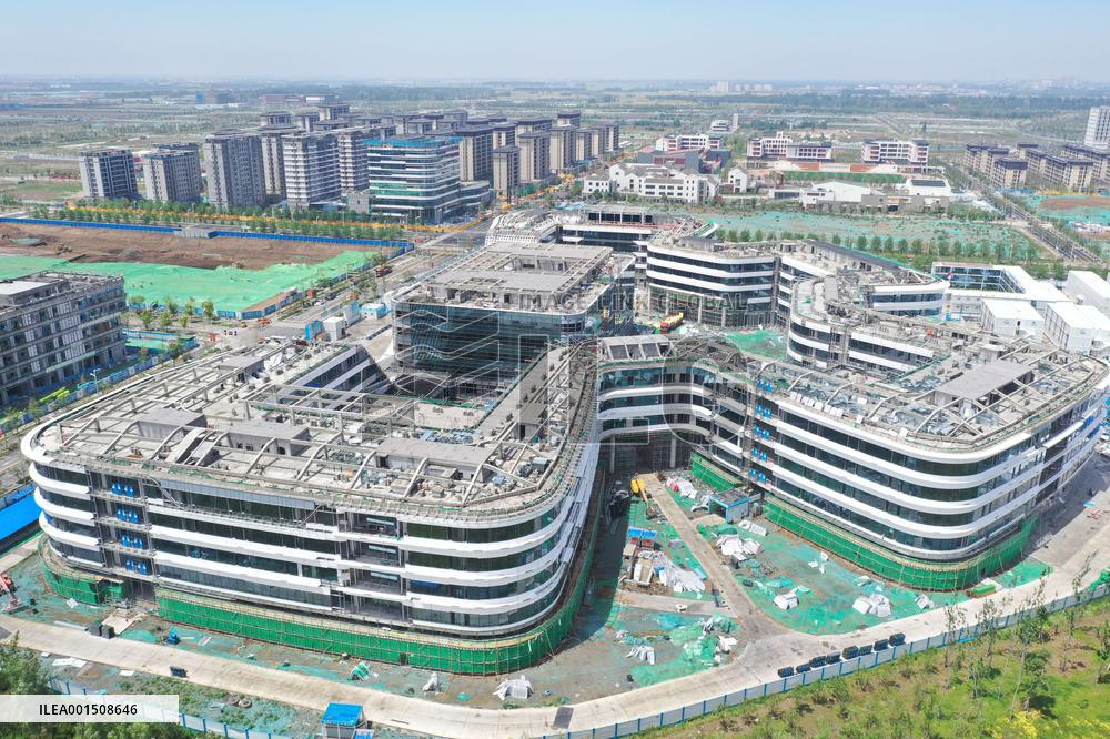 CHINA-HEBEI-XIONG'AN-KEY PROJECTS-AERIAL VIEW (CN)