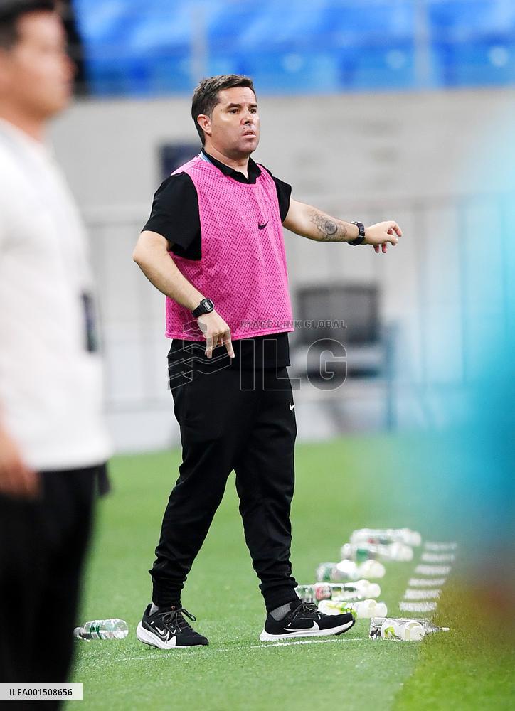 (SP)CHINA-QINGDAO-FOOTBALL-CSL-QINGDAO VS CANGZHOU (CN)