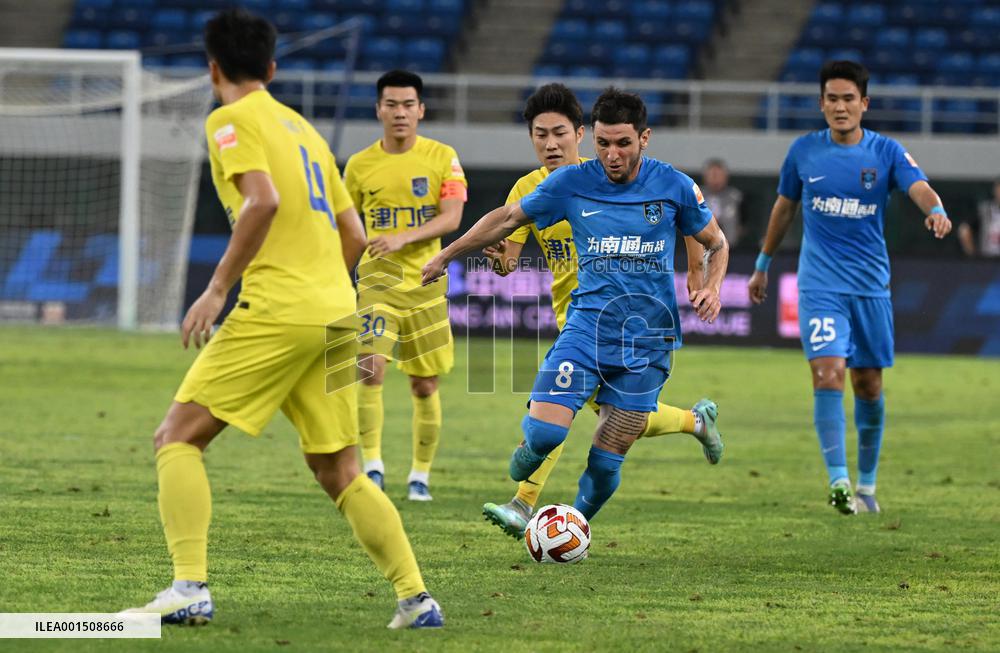 (SP)CHINA-TIANJIN-FOOTBALL-CSL-TIANJIN VS NANTONG (CN)