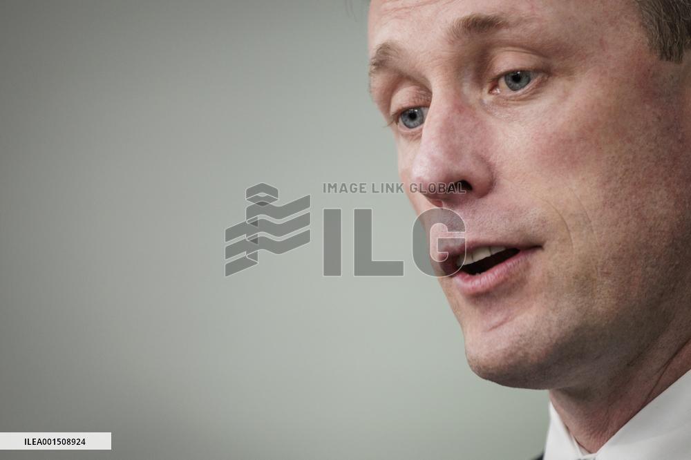 DC: National Security Advisor Jake Sullivan Speaks during White House Daily Press Briefing